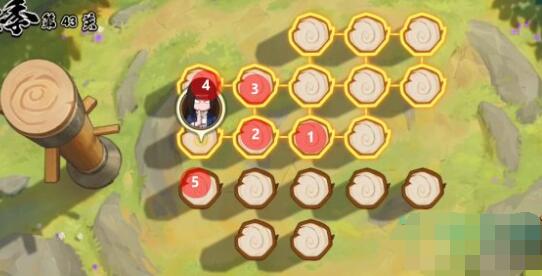 《火影忍者手游》功夫一笔画43关攻略