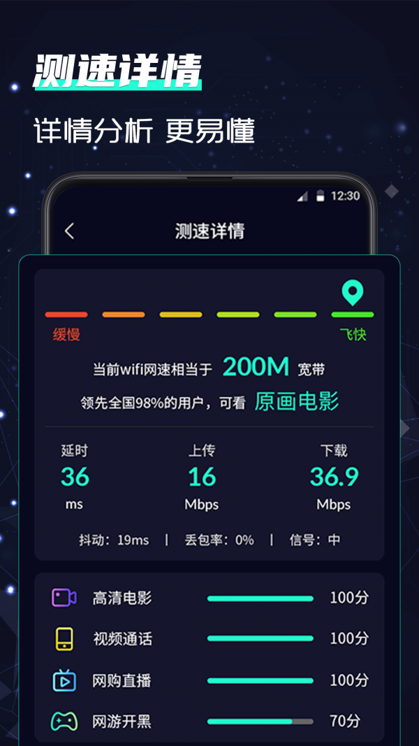 WiFi测网速5G助手app下载下载