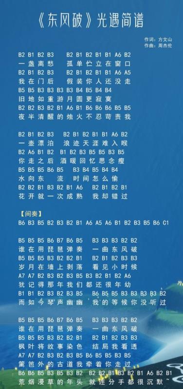 光遇高音钢琴琴谱(大钢琴乐谱数字简谱图片汇总)