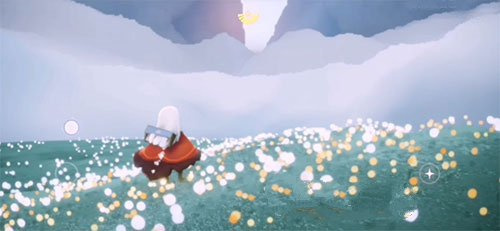 光遇青色光芒在哪个位置