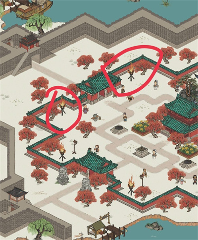 江南百景图大角摆放攻略