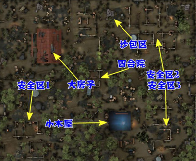 第五人格地图内地点术语