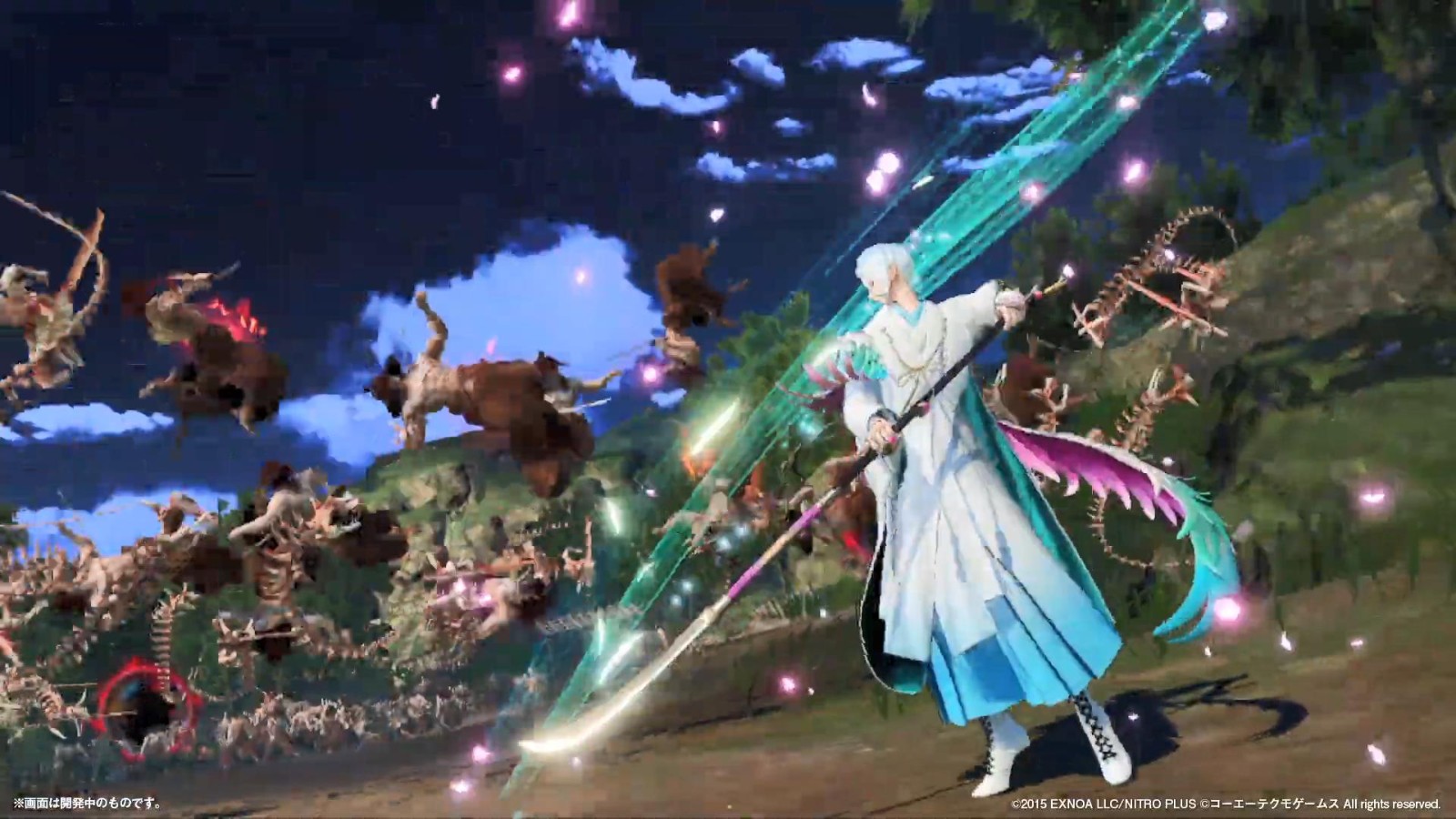 《刀剑乱舞无双》第三部队介绍演示：巴形薙刀