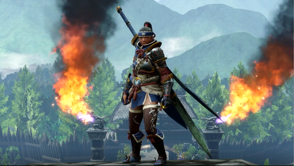 卡普空发布Steam版《怪物猎人 崛起》 炎火村套装外观预览