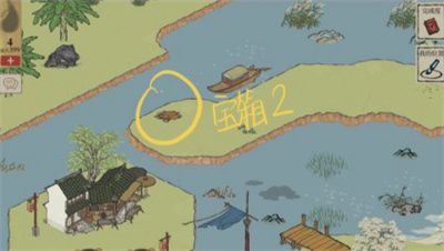 江南百景图松江府地图华亭重彩宝箱位置