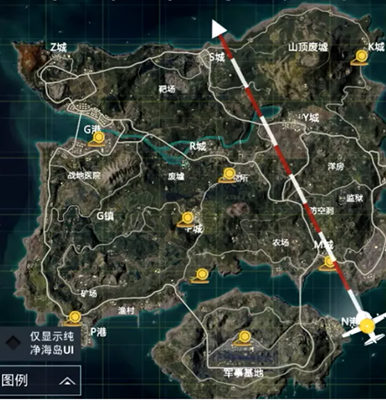 和平精英 2022年元旦舞台位置一览