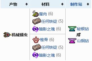 泰拉瑞亚毁灭者召唤物怎么合成