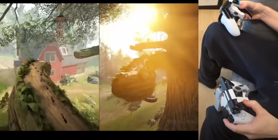 粉丝将Duel Sense手柄改成“单手手柄” 一个人也能玩《双人成行》