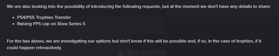 XSS版《赛博朋克2077》没有60帧 CDPR正在考虑添加