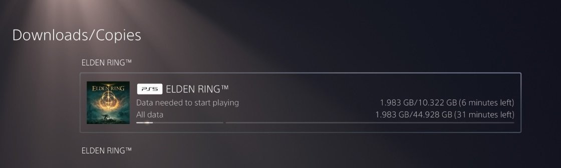 《艾尔登法环》开启预载 Steam预载容量48.25GB