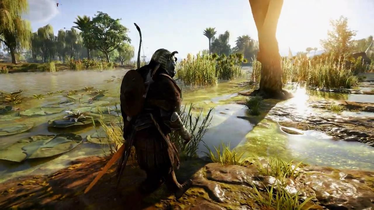 3090运行《刺客信条：起源》8k光追演示 画面真棒