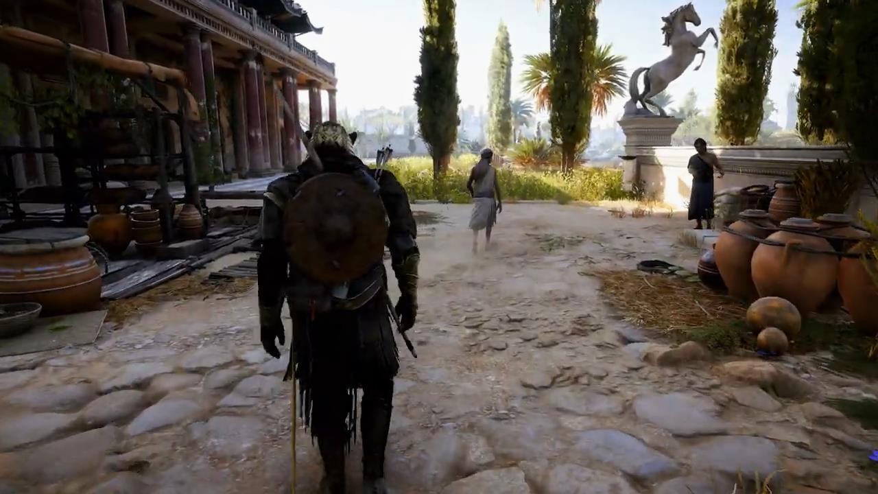 3090运行《刺客信条：起源》8k光追演示 画面真棒