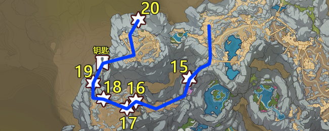 原神层岩巨渊流明晶石位置大全
