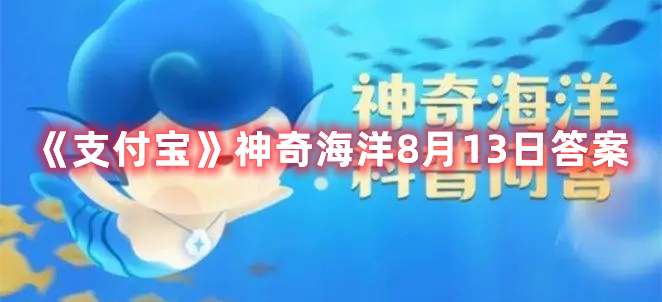 海洋中的水母闪闪发光十分漂亮猜一猜它是靠什么发光的-神奇海洋8月13日答案