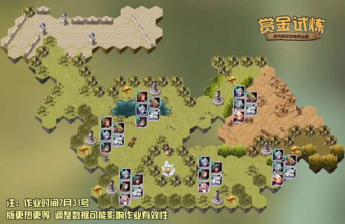 《剑与远征》艾伦试炼之地艾伦赏金试炼攻略-相关攻略