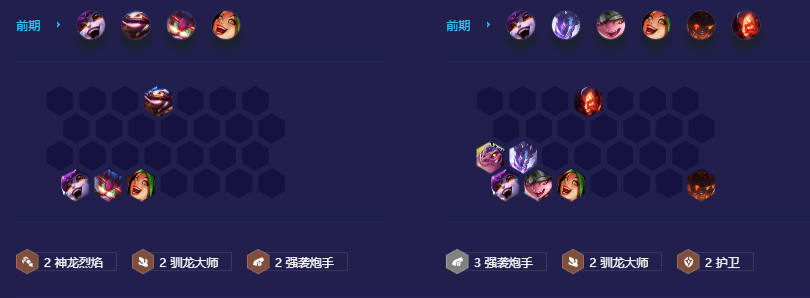 金铲铲之战金龙炮手阵容怎么玩