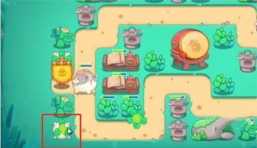 保卫萝卜4第9关攻略图解：第9关满星通关打法