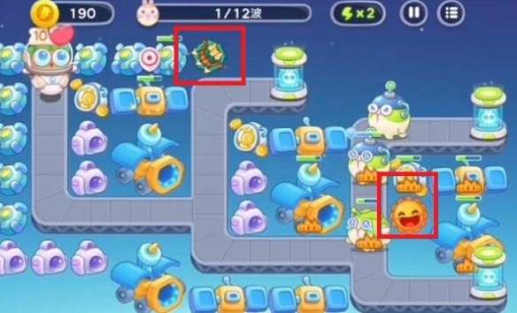 保卫萝卜4太空穿越第40关怎么过-保卫萝卜4太空穿越第40关满星攻略