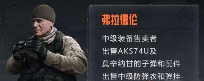 暗区突围联络人任务奖励表-联络人位置及任务完成攻略-相关攻略
