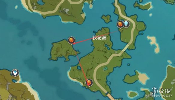 【原神攻略】2.7烈焰花花蕊采集路线（详细教程）