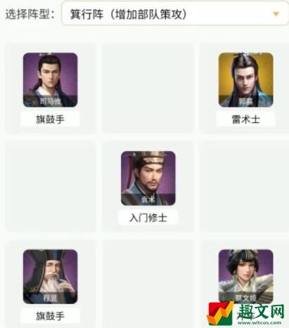 卧龙吟2郭嘉最强阵容搭配推荐