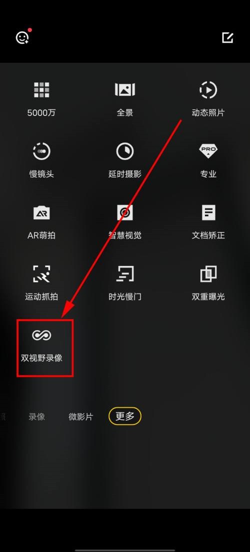 vivos15pro双视野录像怎么用 双视野录像功能使用方法