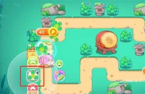 保卫萝卜4第9关攻略图解：第9关满星通关打法