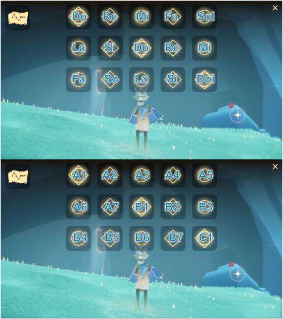 光遇一闪一闪亮晶晶的简谱是什么-小星星简谱分享-相关攻略