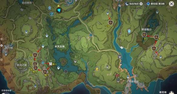 原神遗迹龙兽在哪刷-原神遗迹龙兽速刷路线推荐