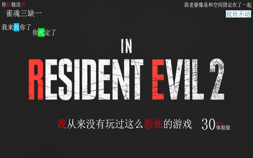 生化危机2重置版：我从来没有玩过这么恐怖的游戏