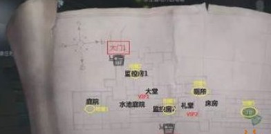 第五人格疯人院电机在哪 疯人院电机分布图