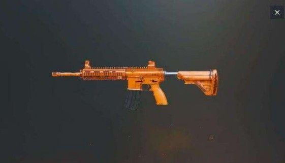 刺激战场m416赤橙皮肤获取方法：m416赤橙皮肤cdk兑换码分享