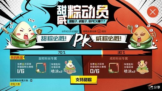 和平精英粽子选哪个好？甜粽子和咸粽子选哪个？