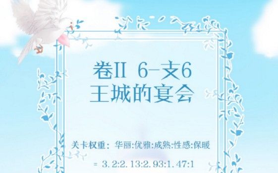 奇迹暖暖卷II6-支6王城的宴会怎么搭配？卷II6-支6高分搭配攻略