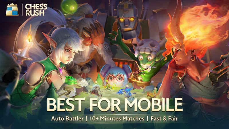 腾讯将于7月4日海外发行自走棋新作《Chess Rush》