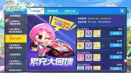 跑跑卡丁车手游首充奖励是什么？首充双倍活动还有没有？