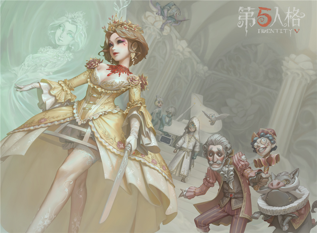 第五人格新监管者红夫人上线！美颜之下的疯狂，天真背后的愤怒