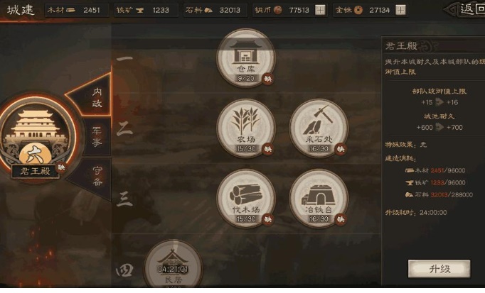 三国志战略版初始界面介绍：初始界面功能作用详解
