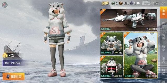 和平精英仓鼠灰灰套装多少钱？仓鼠灰灰系列价格介绍