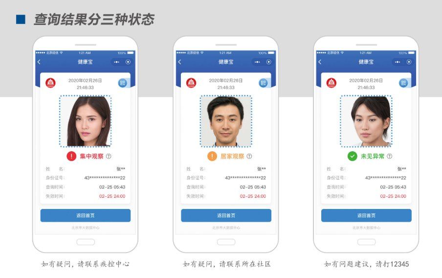 北京健康宝三种颜色是什么意思？二维码颜色代表含义
