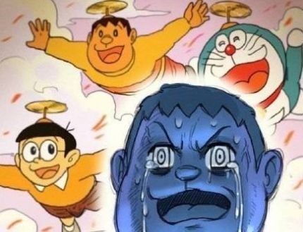 抖音胖虎小夫任意门表情包分享：胖虎小夫任意门表情包图片大全