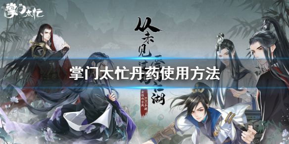 掌门太忙怎么喂丹药？丹药使用方法技巧