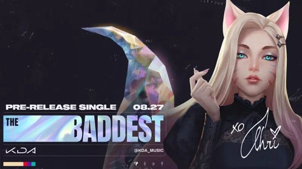 英雄联盟阿狸KDA皮肤怎么样？LOL阿狸KDA新单曲THEBADDEST曝光