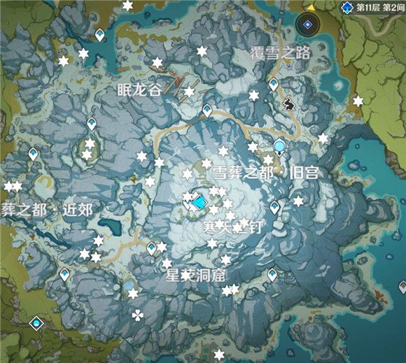 原神绯红玉髓位置大全：雪山绯红玉髓全收集攻略