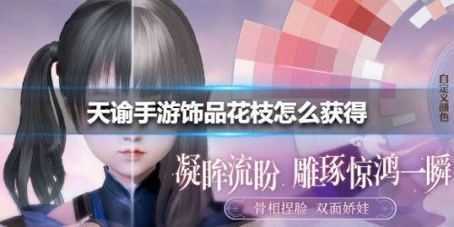 天谕手游饰品花枝怎么获得 饰品花枝获得方法一览