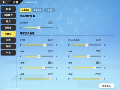 香肠派对最稳灵敏度2021 最稳螺旋仪灵敏度推荐