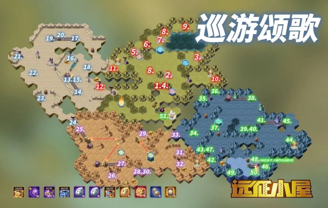 剑与远征巡游颂歌奖励是什么？奇境探险巡游颂歌路线攻略