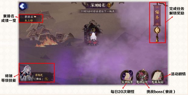 阴阳师深渊暗影阵容推荐：深渊暗影最强阵容搭配攻略