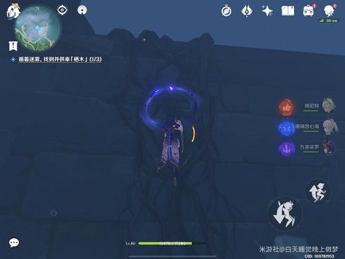 原神千来神祠解密攻略：鹤观岛千来神祠雷神瞳石板位置分享