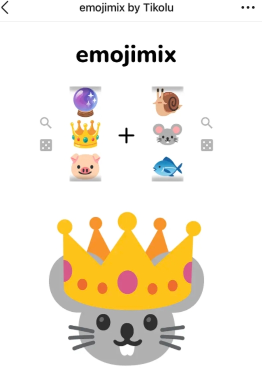 emojimix表情合成公式大全：emojimix by Tikolu表情组合一览